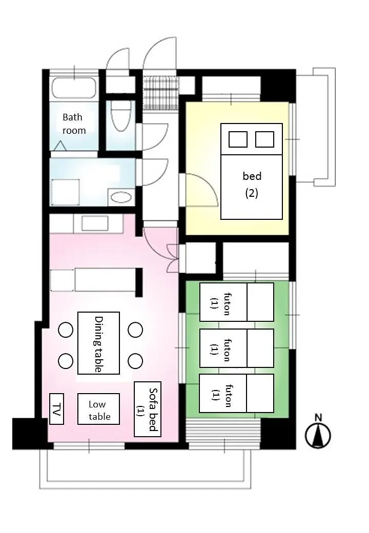 Prism Court 綾瀬 Apartment Tokyo
